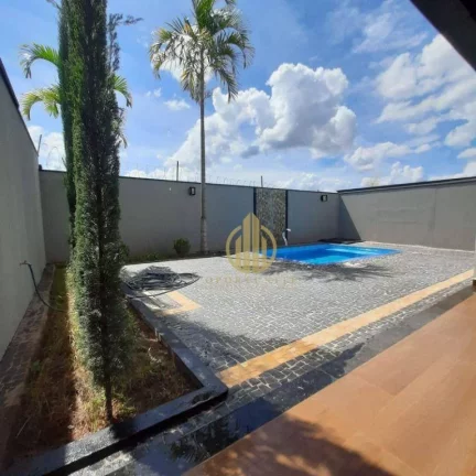Imagem Casa no Condomínio San Marco - Ilha Romitê - 3 dormitórios - suíte - área gourmet com churrasqueira - piscina - Bonfim Paulista - Ribeirão Preto/SP