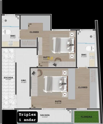 Imagem Triplex à venda no Centro de Pinhais!!!