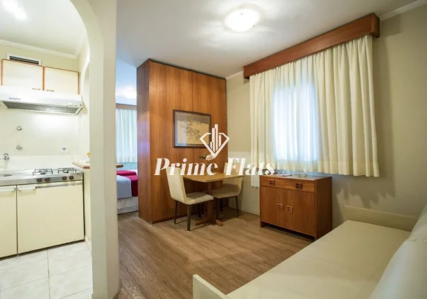 Imagem Flat disponível para venda no Paulista Flat, com 30m², 1 dormitório e 1 vaga