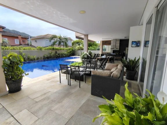 Imagem Imperdível oportunidade: Casa de luxo em condomínio na Enseada, Guarujá-SP! 6 quartos, 6 suítes, 3 salas, 7 banheiros, 4 vagas de garagem, 300m².