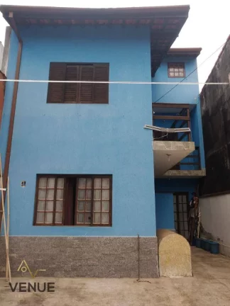 Imagem Casa com 3 dormitórios à venda, 130 m² por R$ 424.000,00 - Jardim das Bandeiras - Mogi das Cruzes/SP