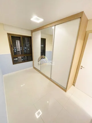 Imagem Alugo apartamento no Alphaville Salvador: 2/4 (1 suíte) nascente, varanda gourmet c/ cortina de vid