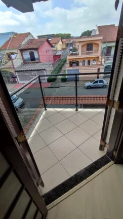 Imagem Sobrado de 219m² com 8 vagas, no Parque Marajoara, santo André, SP