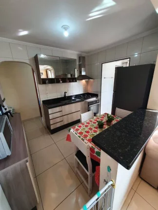 Imagem Cobertura com 2 dormitórios para alugar, 94 m² por R$ 1.900,00/mês - Vila Bela Vista - Santo André/SP