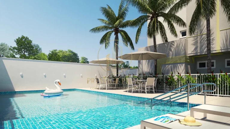 Imagem O Residencial Varandas Mendanha oferece apartamentos de 2 quartos com varanda e gardens em Campo Gra...