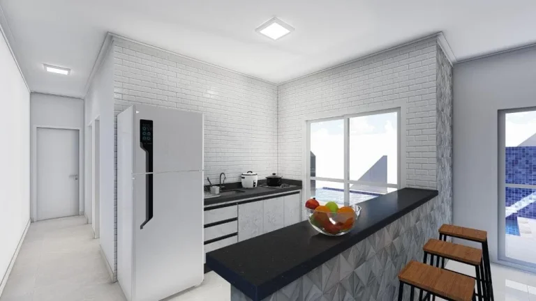 Imagem Casa para Venda em Itanhaém, Jardim Grandesp, 2 dormitórios, 1 suíte, 1 banheiro, 2 vagas