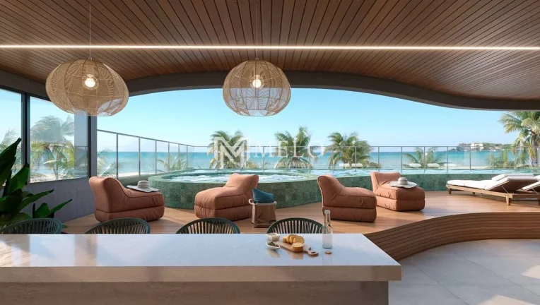 Imagem FLAT PORTO DE GALINHAS: 21,55m², 01 QTO, SL, 01WC...