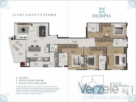 Imagem Apartamento 4 ou + dormitórios para Venda em Balneário Camboriú / SC no bairro Centro