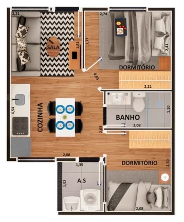 Imagem Apartamento à venda no bairro Vila Nhocune - São Paulo/SP
