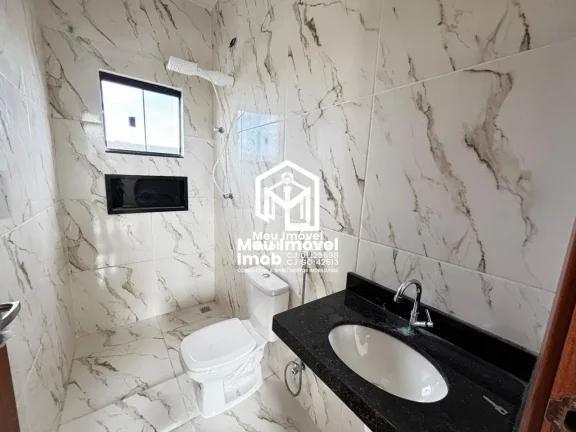 Imagem Casa Bairro JK Luziânia 2 Quartos 3 Vagas 80m² Pia de Granito Pé Direito Alto