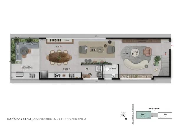 Imagem Vetro - Apartamento à venda no bairro São Lucas - Belo Horizonte/MG