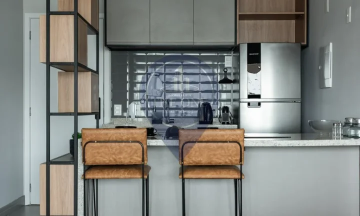 Imagem Alugue já seu Studio no Campo Belo, São Paulo! 1 quarto, 1 banheiro, 1 vaga e 42m² de conforto e praticidade. Agende sua visita agora!