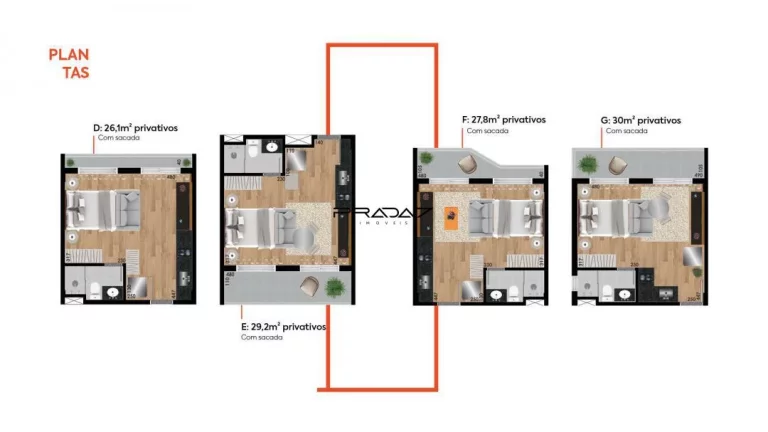 Imagem Apartamento com 1 Dormitorio(s) localizado(a) no bairro Centro em Curitiba / PARANA Ref.:20