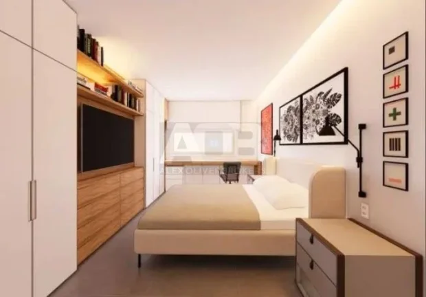 Imagem Apartamento reformado em Copacabana, 62m2, 1 quarto, na Rua Santa Clara.