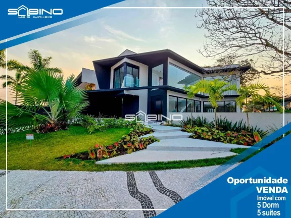 Imagem Casa à venda e, com 5 dormitórios 5 suítes 353m² - Riviera de São Lourenço - Bertioga SP