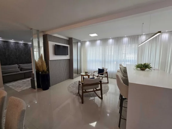Imagem Apartamento com 3 dormitórios sendo 3 suítes e 2 vagas de garagem em Itapema/SC