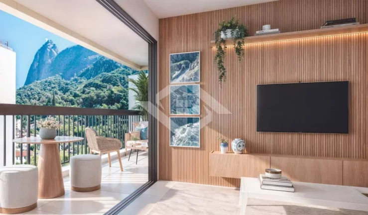 Imagem Apartamento de 2 Quartos para Venda no Humaitá com 74 m²