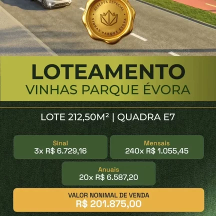 Imagem Vinhas Parque Évora  Onde O Futuro Encontra Você.