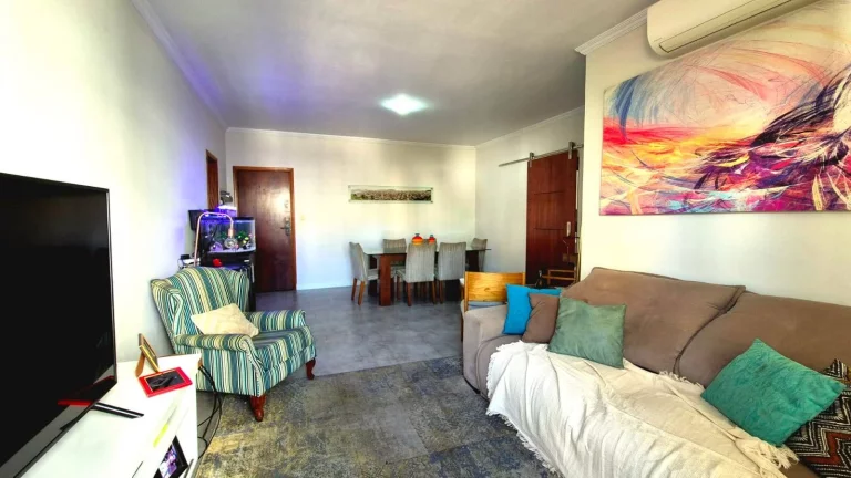 Imagem Belíssimo Apartamento com 3 dormitórios, Pompéia, Santos