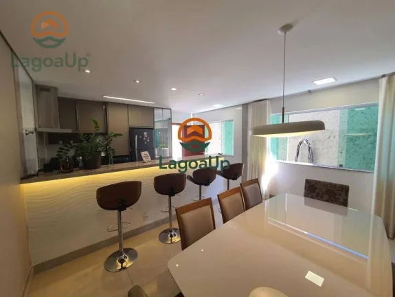 Imagem Casa com 3 dormitórios à venda, 160 m² por R$ 1.290.000,00 - Recanto do Poeta - Lagoa Santa/MG
