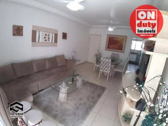 Imagem Apartamento com 3 quartos à venda, 90 m² por R$ 455.000 - Loteamento João Batista Julião - Guarujá/SP