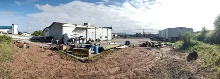 Imagem Terreno de 4.500m² com galpão, de frente para Rod. Antônio Heil - Itajaí/SC
