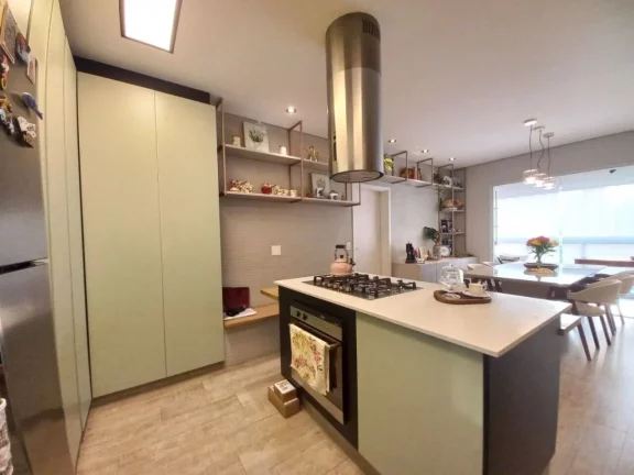 Imagem Apartamento Alto Padrão à venda com 3 suítes e Varanda Gourmet no Embaré de Santos/SP