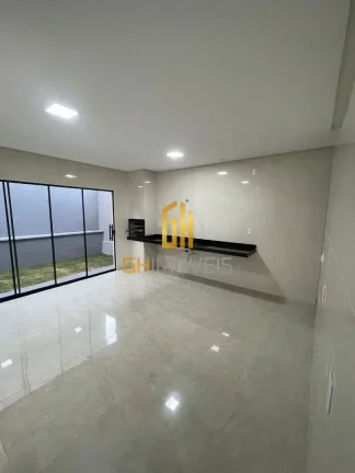 Imagem Casa com 3 quartos no Papillon Park, em terreno com 180m² com 114m² de área construída possui:- ...