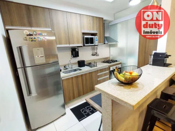 Imagem Apartamento com 2 dormitórios à venda, 72 m² por R$ 769.000,00 - José Menino - Santos/SP