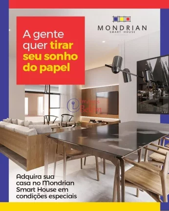Imagem Casa com automação em condomínio MONDRIAN SMART HOUSE