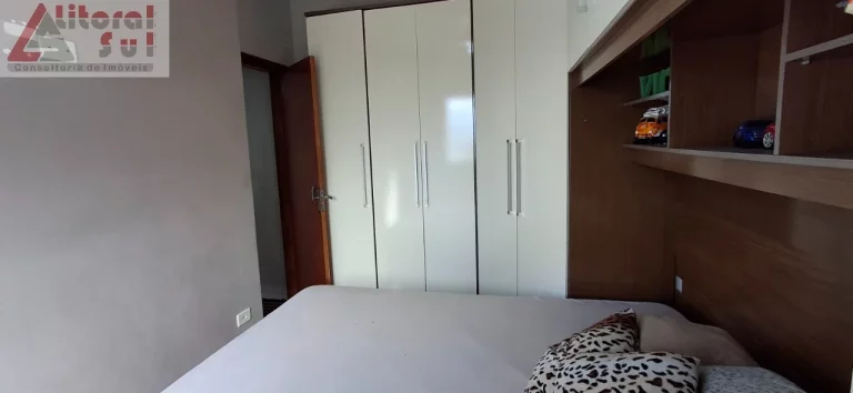 Imagem Apartamento à venda na Vila Assunção, Praia Grande-SP: 1 quarto, 1 sala, 1 banheiro, 1 vaga, 42m² de área!