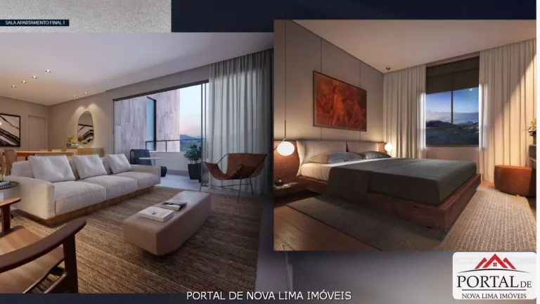 Imagem Apartamentos à Venda no Vale do Sereno, Nova Lima: Sofisticação e Natureza em Um Só Lugar