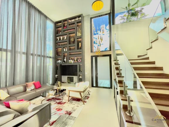 Imagem Casa com 3 suítes 1 escritório e 4 vagas no condomínio Veduta Blu - Jundiaí/SP