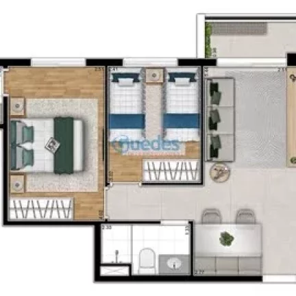 Imagem Apartamento 02 Dorm. em Vila Sonia - São Paulo, SP por 484100