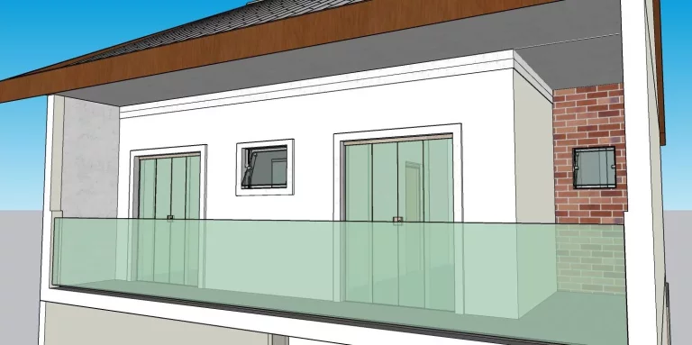 Imagem Sobrado Novo no Uberaba - 110 m² - R$750 mil