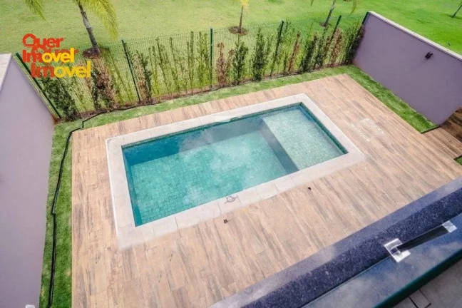 Imagem Imóvel exclusivo no Condomínio Quinta dos Ventos: casa de alto padrão em Ribeirão Preto-SP, 4 quartos, 4 suítes, 3 salas, 5 banheiros, 4 vagas, 349m². Visite com a Quer Imóvel!