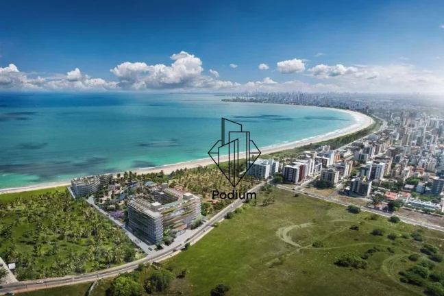 Imagem Repasse / Venda de Flat em Resort à Beira-mar Pé na Areia com Vista Mar na Praia de Ponta de Campina - FL0874