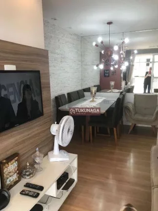Imagem Apartamento com 3 dormitórios à venda, 62 m² por R$ 405.000,00 - Ponte Grande - Guarulhos/SP