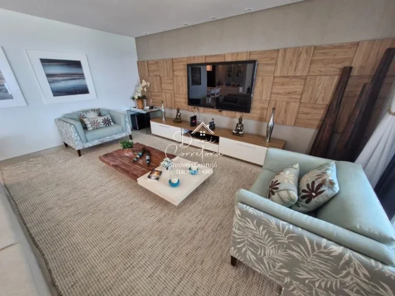 Imagem Apartamento frente mar reformado com varanda gourmet e lazer, Enseada.