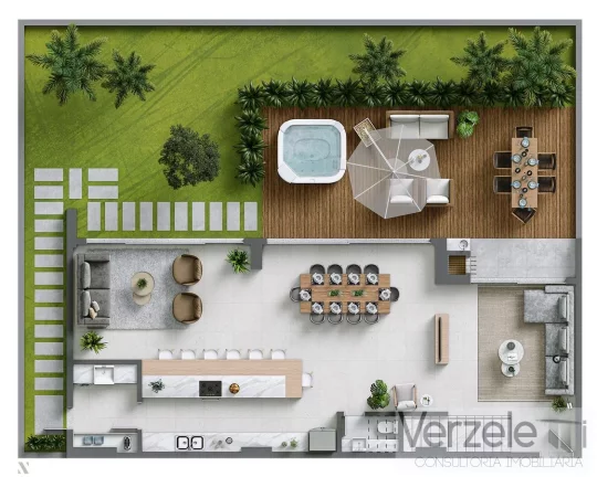Imagem Apartamento 4 ou + dormitórios para Venda em Itajaí / SC no bairro Praia Brava de Itajaí