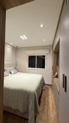 Imagem Apartamento com 87 m² de área útil, composto por 2 dormitórios, sendo 2 suítes, sala com ar-con...