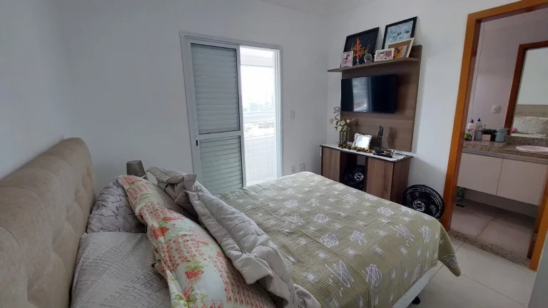 Imagem Cobertura com 3 dorms, Mirim, Praia Grande - R$ 900 mil, Cod: 2287