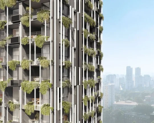 Imagem O Oscar 2525 está no eixo do conhecido espigão da cidade de São Paulo que chega na zona oeste atr...