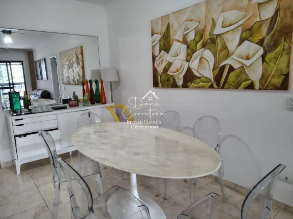 Imagem Apartamento à venda em Guarujá-SP, Pitangueiras: 2 quartos, 1 suíte, 2 salas, 2 vagas, 105m². Venha conferir!