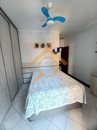 Imagem Apartamento espaçoso e moderno no Canto do Forte, Praia Grande-SP: 2 quartos, 1 suíte, 2 salas, 3 banheiros, 1 vaga, 84m²