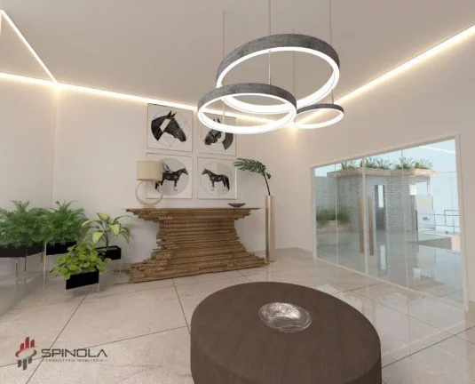 Imagem Apartamento com 2 dormitórios à venda, 52 m² por R$ 420.000,00 - Caiçara - Praia Grande/SP