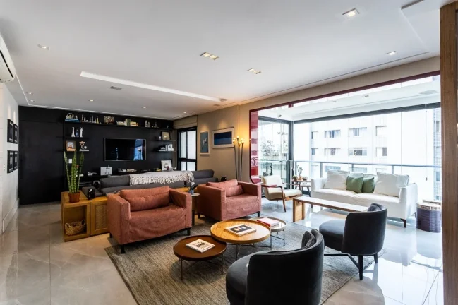 Imagem Apartamento Rua Cayowaá - 140M², 2 Dorms, 2 Suítes, 3 Vagas Demarcadas, Armários, Split, Piscina, Churrasqueira.