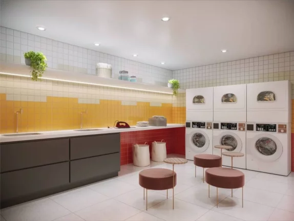 Imagem Apartamento à venda em Pinheiros, São Paulo-SP: 2 quartos, 1 suíte, 1 banheiro, 38,74m² - Condomínio Virgílio 426