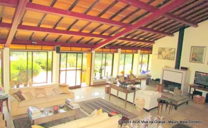 Imagem Casa Espetacular térrea com 5 quartos, Miolo da Granja Viana R$2.900.000