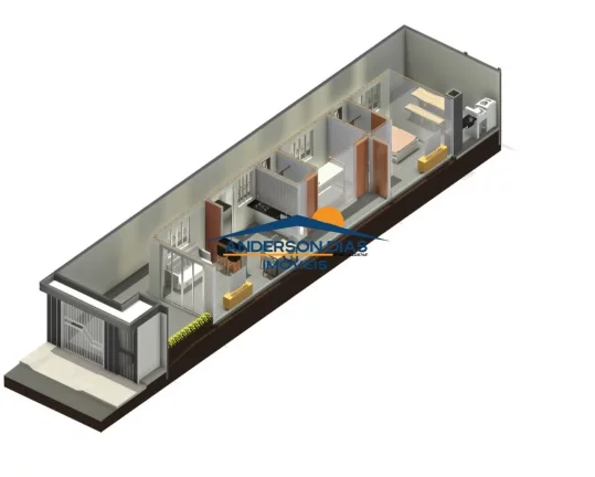 Imagem Casa com 2 dormitórios à venda, 72 m² por R$ 380.000 - Massaguaçu - Caraguatatuba/SP